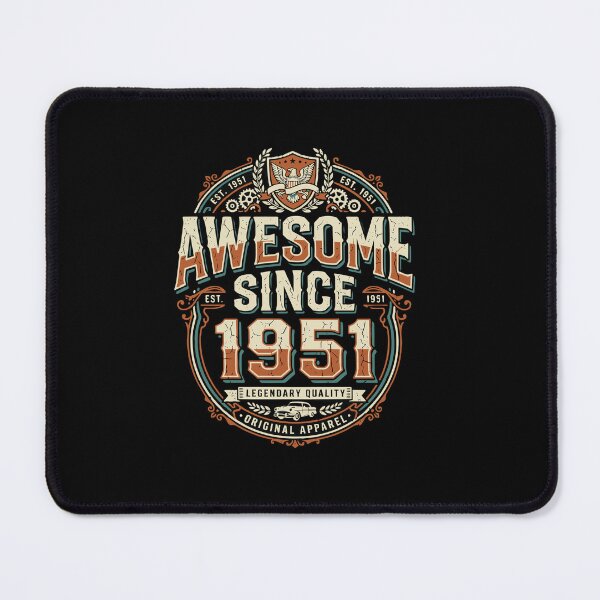 Item preview, Awesome Since 1951 Vintage 73rd Birthday Born In 1951 designed and sold by PopStars1993.
