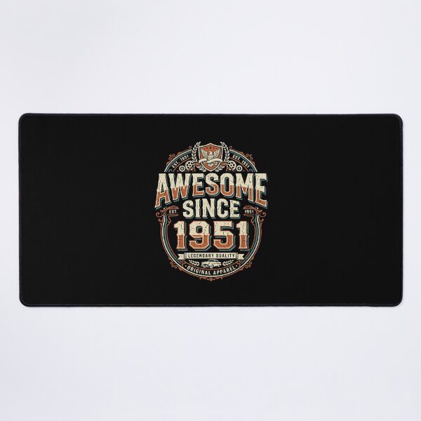 Item preview, Awesome Since 1951 Vintage 73rd Birthday Born In 1951 designed and sold by PopStars1993.