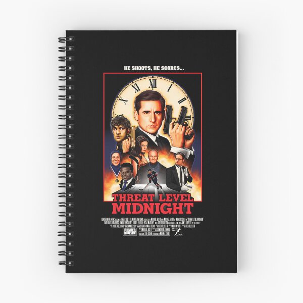 Item preview, Threat Level Midnight designed and sold by UlkesaShop.