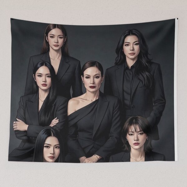 Item preview, Mothers Daughter Thai GL Series Actress Lgbtq+ Comic Book Art Home Wall Decor Print Poster Pride TV Series Movie Music designed and sold by Mind Space.