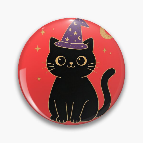 Item preview, Little Witch Black Cat Halloween Graphic | Ur Moments Studio designed and sold by urmoments.