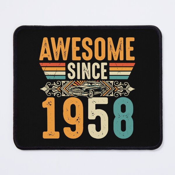 Item preview, Awesome Since 1958 Born In Vintage Car Birthday Men Women designed and sold by SofiBlair.