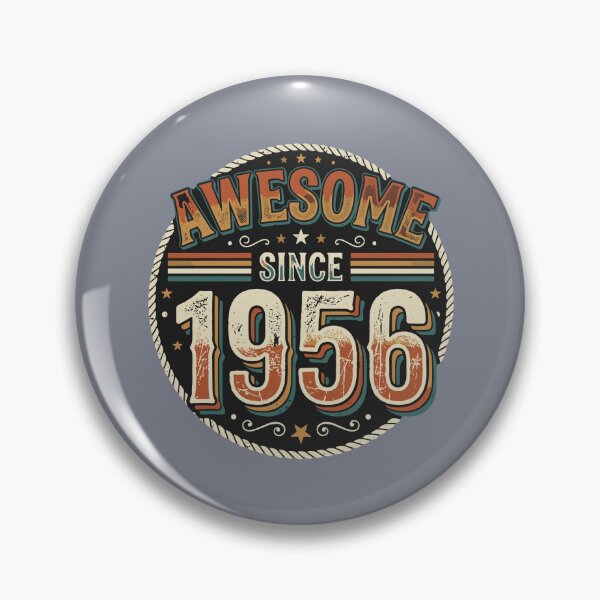 Item preview, Awesome Since 1956 Birthday Vintage Birth Year 68th Celebration designed and sold by SofiBlair.