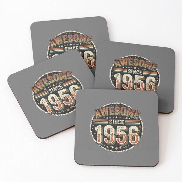 Item preview, Awesome Since 1956 Birthday Vintage Birth Year 68th Celebration designed and sold by SofiBlair.