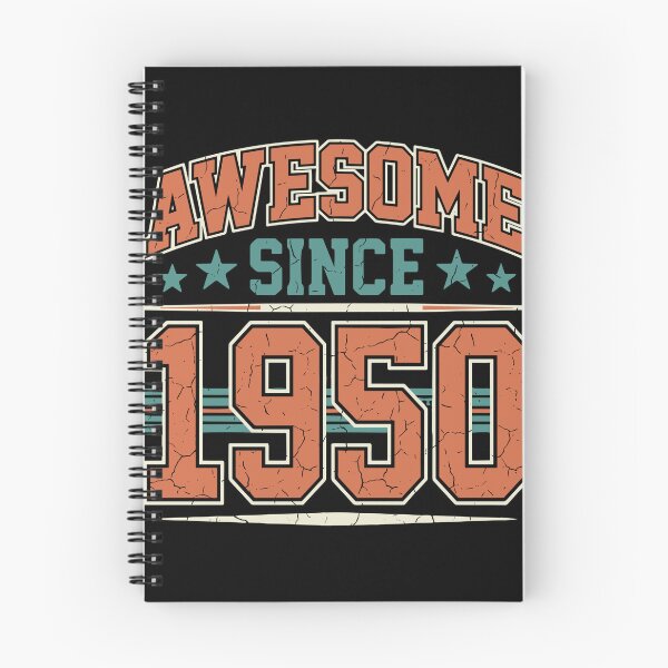 Item preview, Awesome Since 1950 Birthday Born In 1950 Seventy Fourth Birthday designed and sold by PopStars1993.