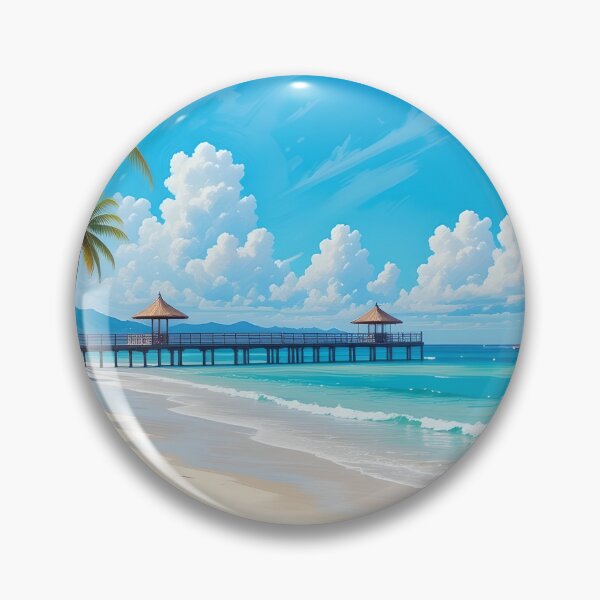 Item preview, Undersea Beach - 3 designed and sold by Undersea Ai Art.