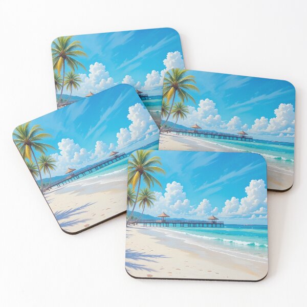 Item preview, Undersea Beach - 3 designed and sold by Undersea Ai Art.