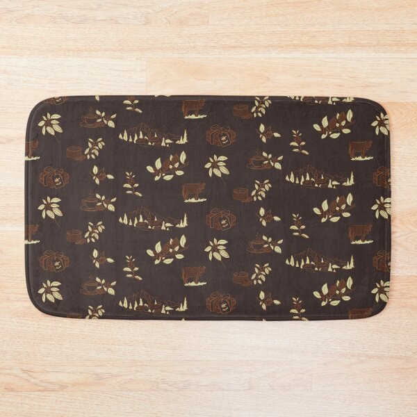 Item preview, Swiss Alpine Chocolate Toile Cocoa Cream A13 designed and sold by MaddaMom.