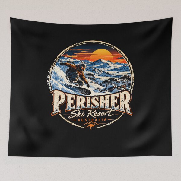 Item preview, Perisher Ski Resort designed and sold by TheEndDesign.