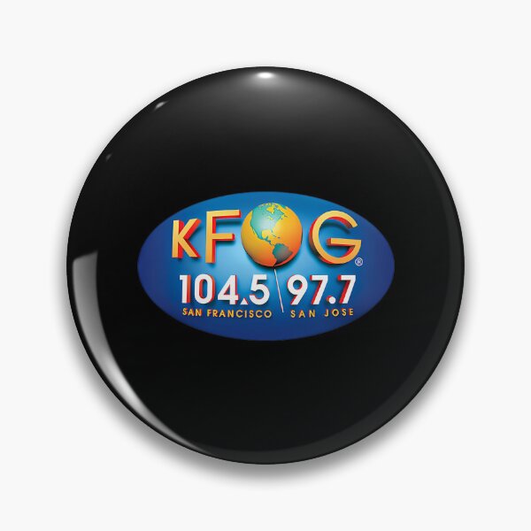 Item preview,  Defunct Sadly Kfog Radio Station 104.5 Logo designed and sold by UlkesaShop.