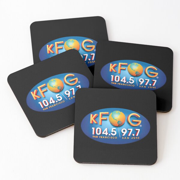 Item preview,  Defunct Sadly Kfog Radio Station 104.5 Logo designed and sold by UlkesaShop.