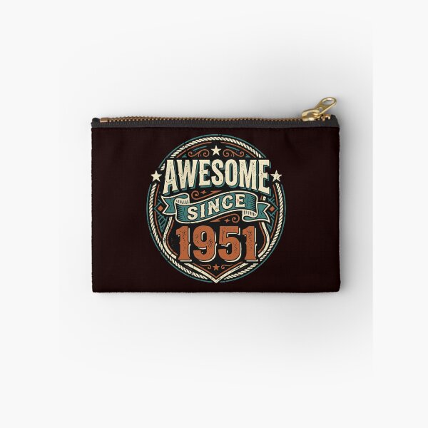 Item preview, Awesome Since 1951 Vintage Birthday Men Women Born 1951 designed and sold by PopStars1993.