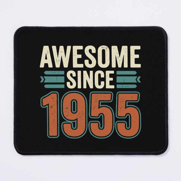Item preview, Awesome Since 1955 Birthday Vintage Born In 1955 designed and sold by SofiBlair.