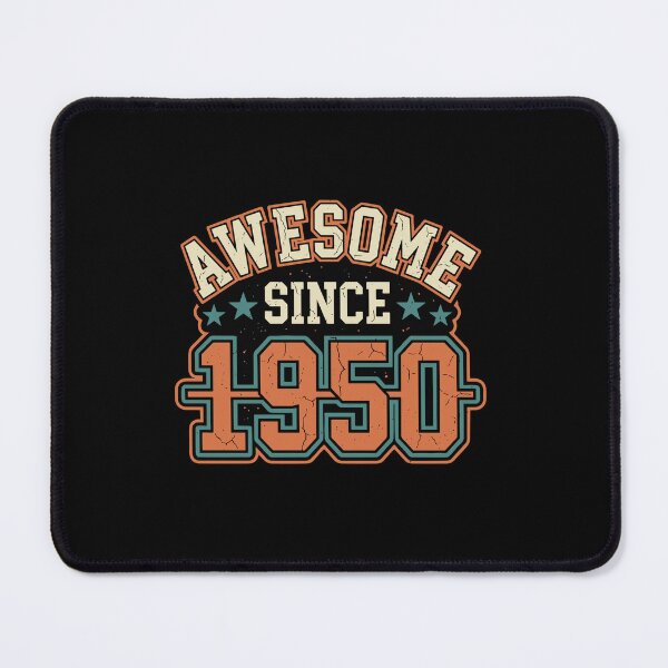 Item preview, Awesome Since 1950 Birthday Vintage Born 74th Men Women designed and sold by PopStars1993.