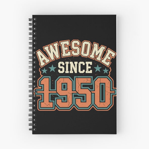 Item preview, Awesome Since 1950 Birthday Vintage Born 74th Men Women designed and sold by PopStars1993.