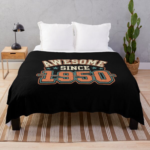 Item preview, Awesome Since 1950 Birthday Vintage Born 74th Men Women designed and sold by PopStars1993.