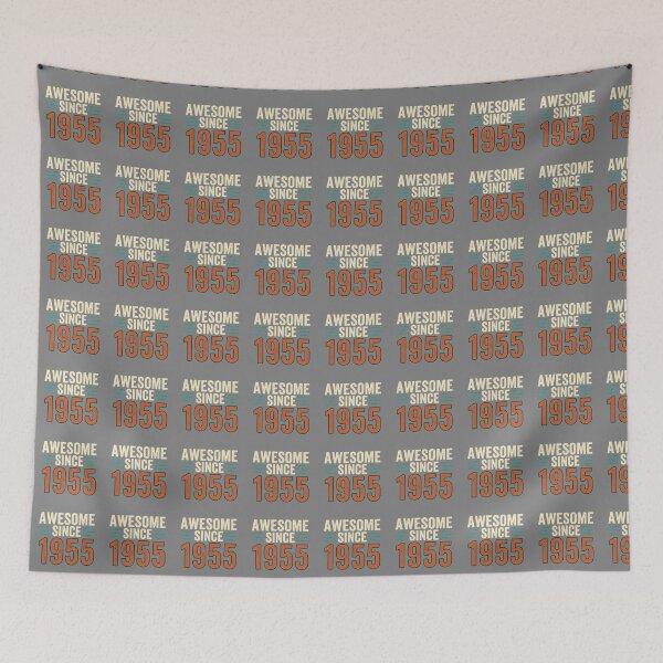 Item preview, Awesome Since 1955 Birthday For Men Women Born In 1955 designed and sold by SofiBlair.