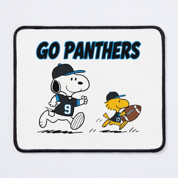 Item preview, Snoopy & Woodstock Carolina Panthers Football Retro F649 designed and sold by GLUVY-THEME.