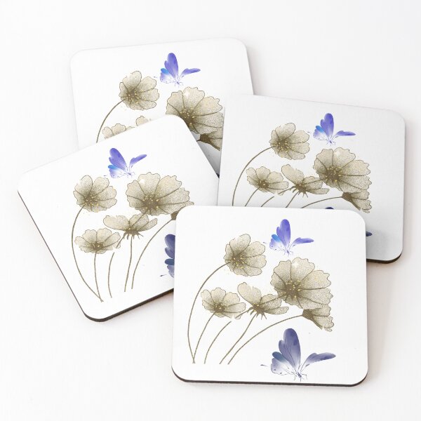 Item preview, Modern Floral and Butterflies Design for Clothes & Home Accessories designed and sold by soprinted.