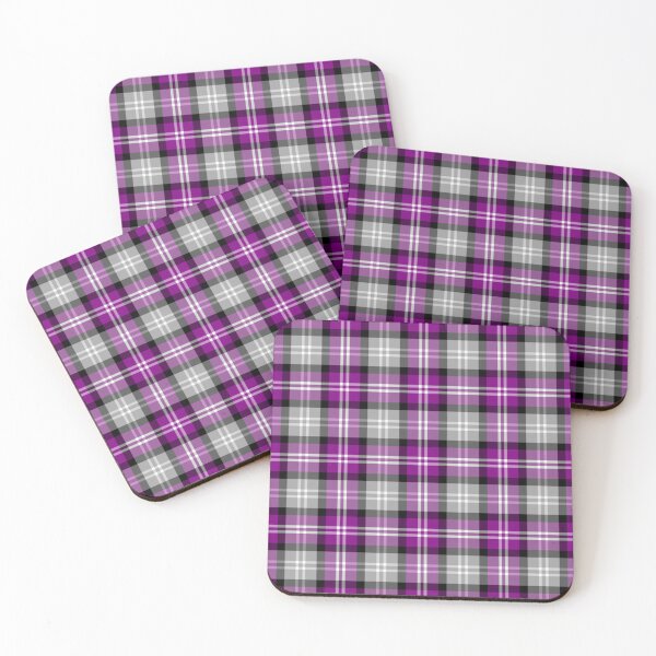Item preview, Asexual Pride Purple Tartan Plaid Pattern designed and sold by The-Repository.
