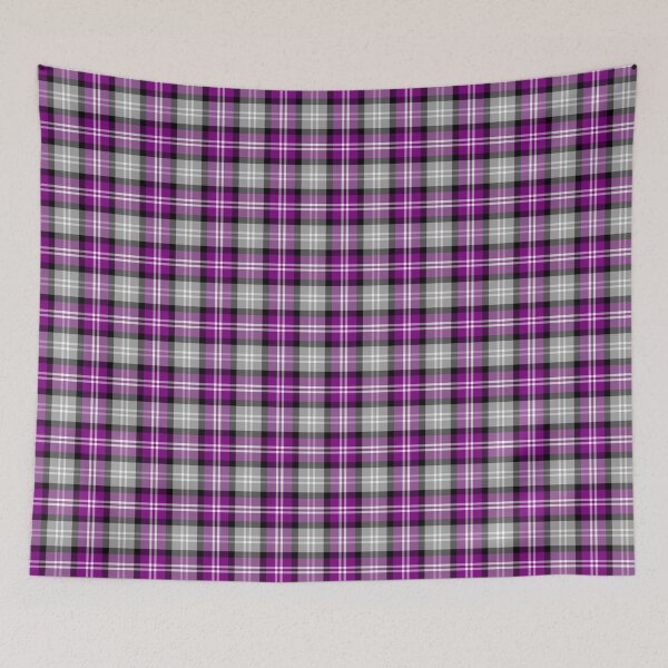 Item preview, Asexual Pride Purple Tartan Plaid Pattern designed and sold by The-Repository.
