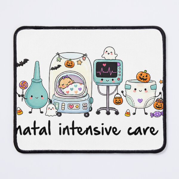 Item preview, Halloween Spooky NICU Nurse Neonatal Intensive Care Unit T-Shirt designed and sold by Atros.