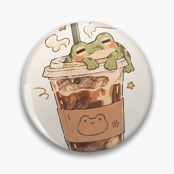 Item preview, Coffee Frog Sleepy Iced Coffee designed and sold by thatsmaddierose.