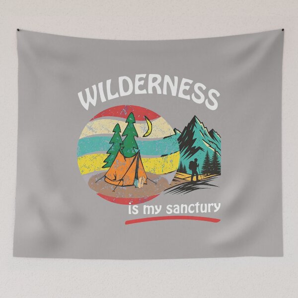 Item preview, Camping Is My Favorite Therapy Vintage Sunset-28 designed and sold by BronislavShvets.