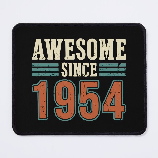 Item preview, Awesome Since 1954 Birthday Vintage Born 1954 70th Celebration designed and sold by SofiBlair.
