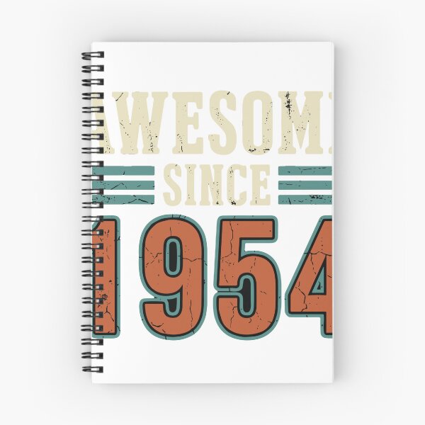 Item preview, Awesome Since 1954 Birthday Vintage Born 1954 70th Celebration designed and sold by SofiBlair.