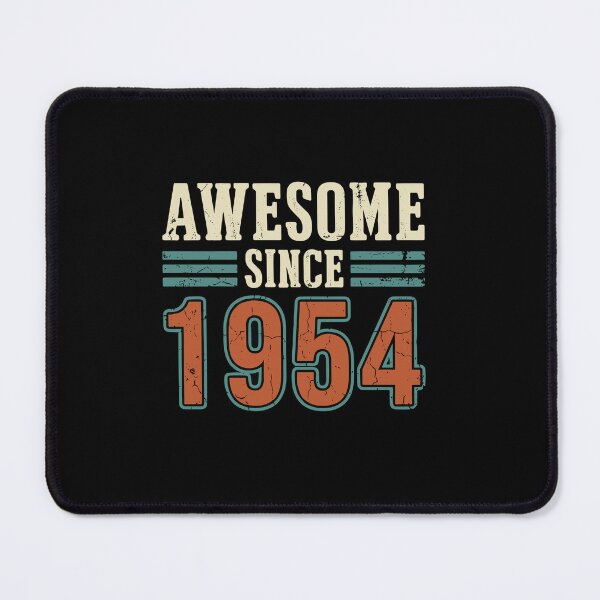 Item preview, Awesome Since 1954 Birthday Vintage Born 1954 70th Celebration designed and sold by PopStars1993.