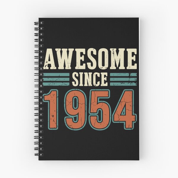 Item preview, Awesome Since 1954 Birthday Vintage Born 1954 70th Celebration designed and sold by PopStars1993.