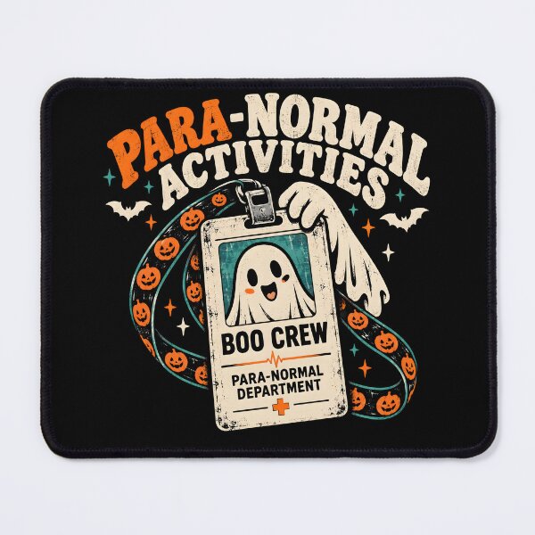 Item preview, Para-Normal Activities Boo Crew Hospital ID Badge Halloween | Healthcare Worker Spooky Season Gift designed and sold by Martin's_Design.