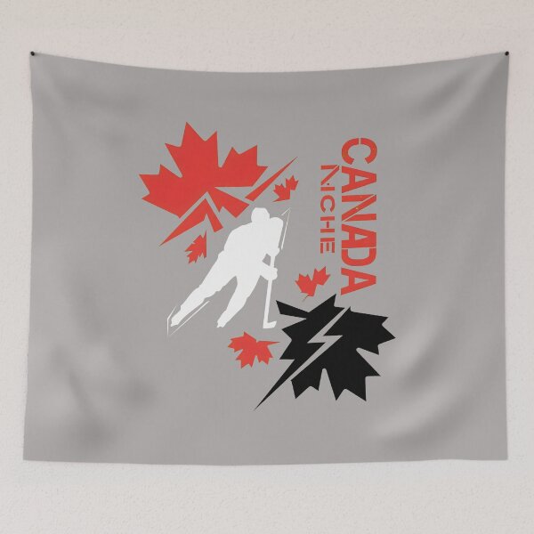Item preview, Canada Hockey Maple Leaf Skater Design-10 designed and sold by BronislavShvets.