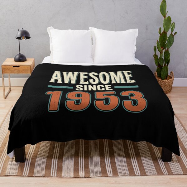 Item preview, Awesome Since 1953 Vintage Birthday Men Women  designed and sold by PopStars1993.