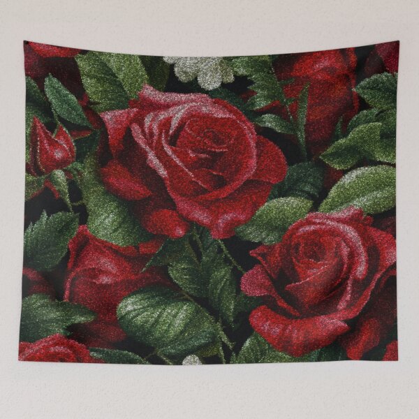 Item preview, Glitterizer Red Roses  designed and sold by Digital Attic 95.