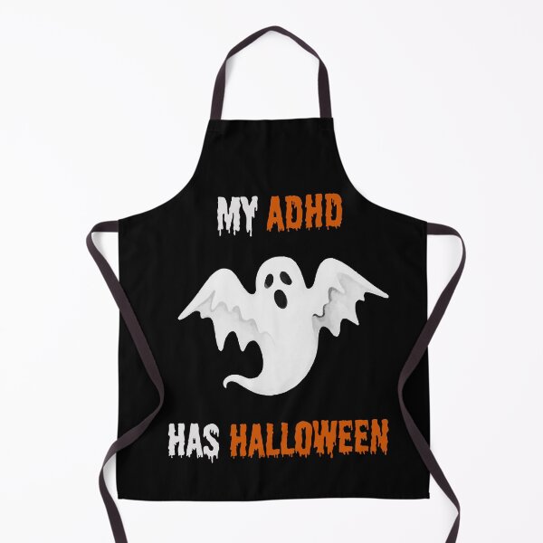 Item preview, My ADHD Has Halloween Funny ADHD Halloween Ghost designed and sold by T-version.