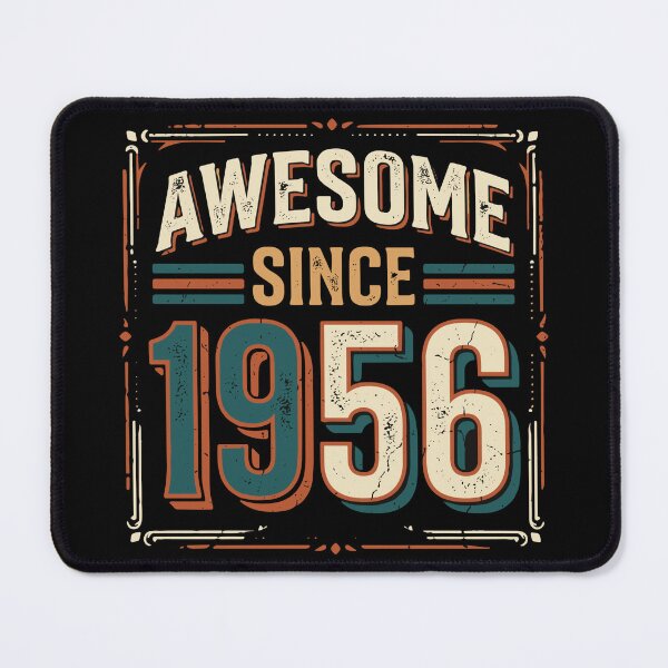 Item preview, Awesome Since 1956 Birthday Born 1956 Turning 68 Vintage designed and sold by SofiBlair.