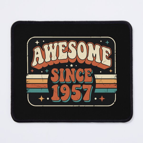 Item preview, Awesome Since 1957 Vintage Birthday Born Year designed and sold by SofiBlair.