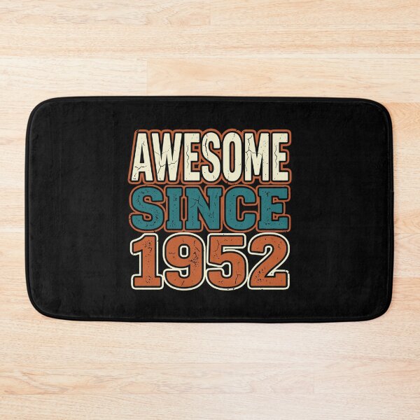 Item preview, Awesome Since 1952 Vintage Birthday Born In 1952 designed and sold by PopStars1993.