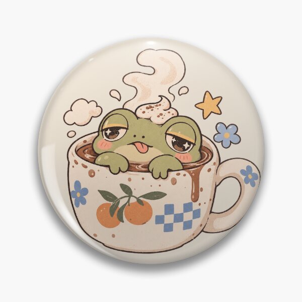 Item preview, Coffee Frog Cozy Morning Mug designed and sold by thatsmaddierose.
