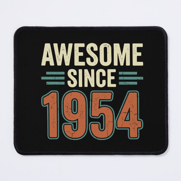 Item preview, Awesome Since 1954 Birthday Vintage Year Born In 1954 designed and sold by SofiBlair.