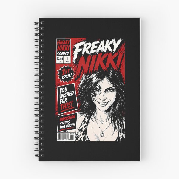 Item preview,  Obsession Freaky Nikki Inspired Comic Cover Print  Classic  designed and sold by UlkesaShop.