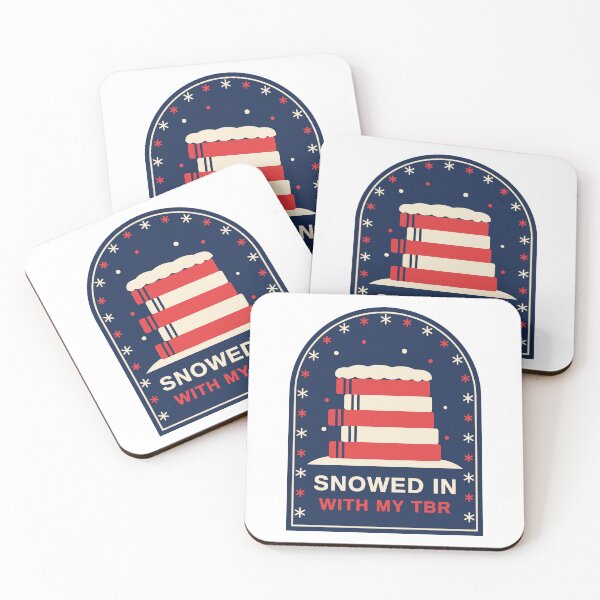 Item preview, Snowed In With My TBR Bookish Winter Reading Book Lover Badge designed and sold by Mega-Shopping.