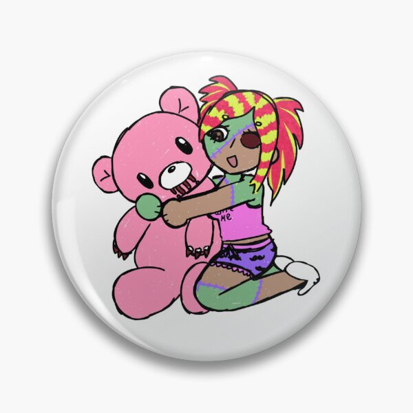 Item preview, zombie hugging doodle  designed and sold by strawbri co.