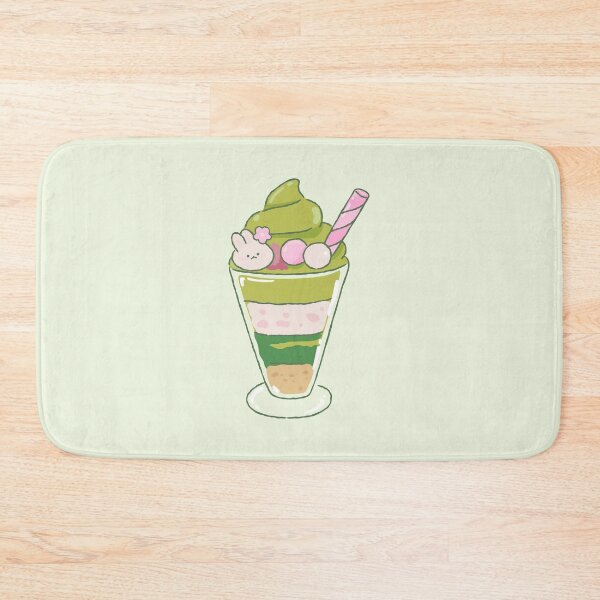Item preview, kawaii strawberry matcha  designed and sold by PeachyLitchi.