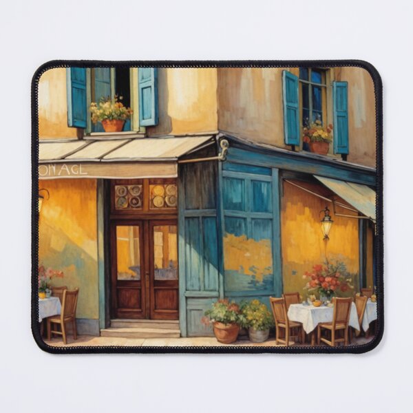 Item preview, City Corner Cafe  designed and sold by Undersea Ai Art.