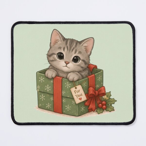 Item preview, Christmas Kitten Surprise designed and sold by MellowMunchkins.