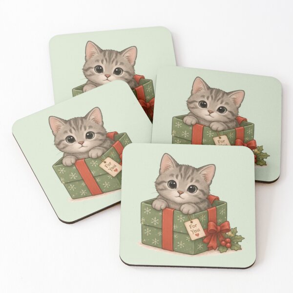 Item preview, Christmas Kitten Surprise designed and sold by MellowMunchkins.