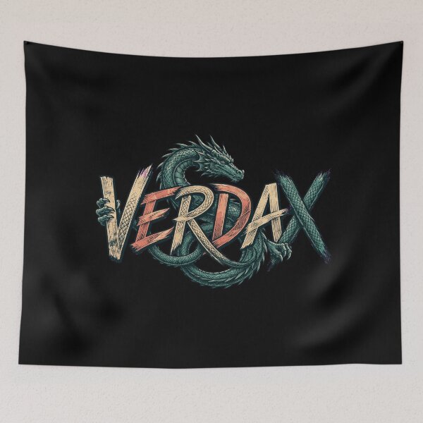 Item preview, Verdax Dragon – Epic Fantasy Dragon Art, Ancient Wyrm, Legendary Mythical Creature, Dark Fantasy RPG Artwork, Medieval Dragon Lover Gift, Powerful Dragon Name Design designed and sold by Typologystudios.